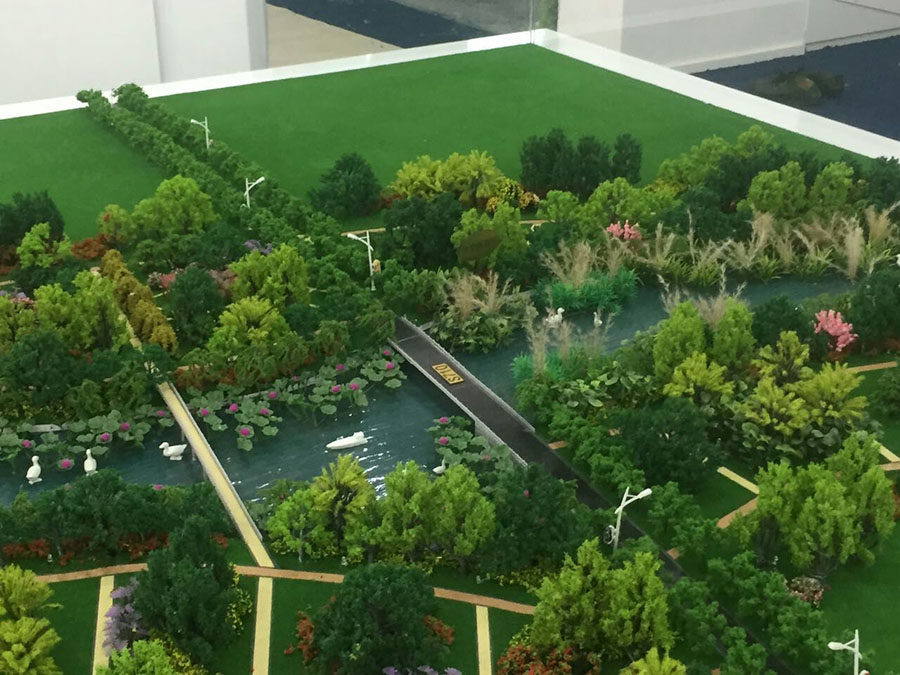 湿地模型(图3)