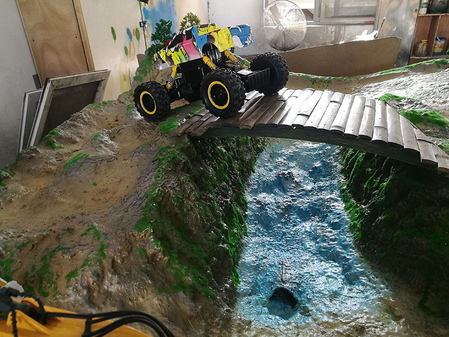 山地模型制作